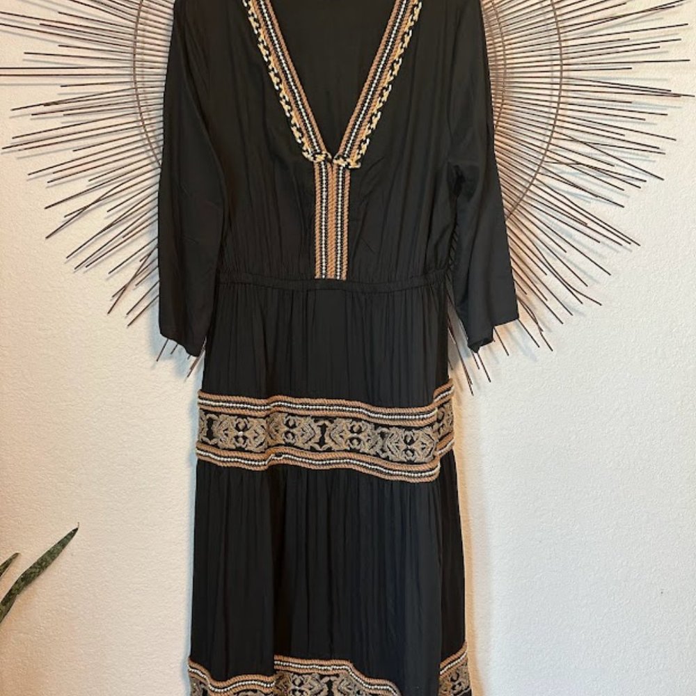 Venus Black Maxi Dress